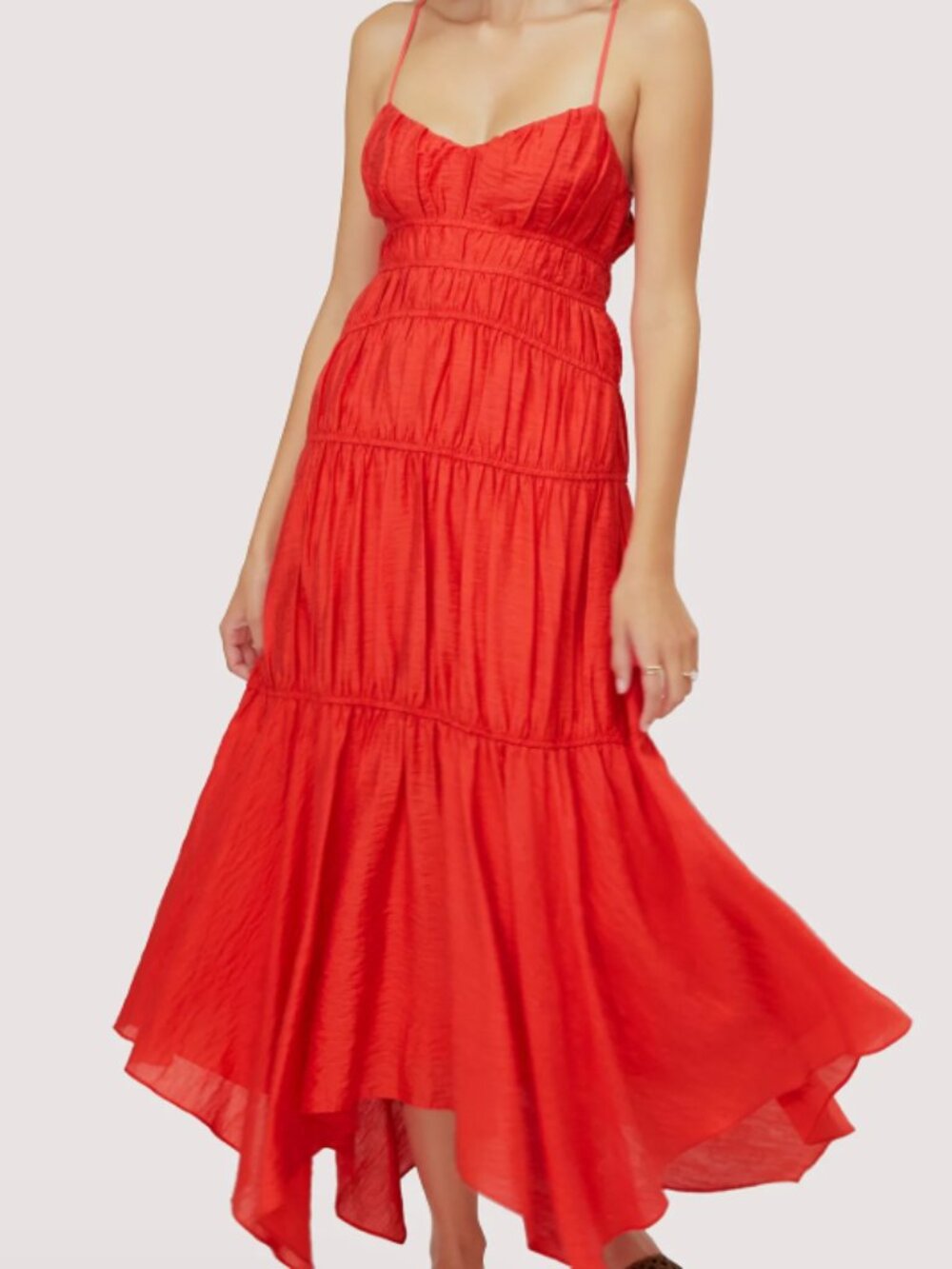 Lost + Wander Hidden Oasis Maxi Dress